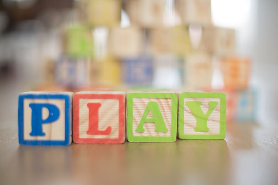 Play wooden blocks, Kids, Words, Toy, Child, Childhood, education, HD wallpaper
