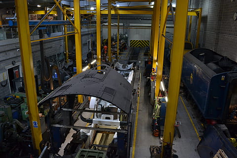 gray and white machine inside factory, engineering, shed, equipment HD wallpaper