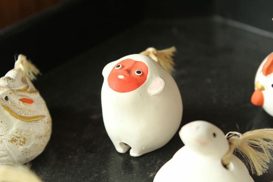 Japan, Monkey, Ceramics, no people, indoors, animal themes HD wallpaper