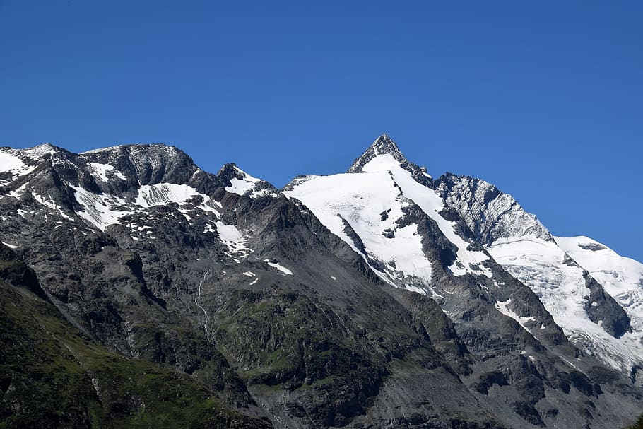 Grossglockner, Mountain, Nature, Alpine, glacier, snow, outdoors HD wallpaper