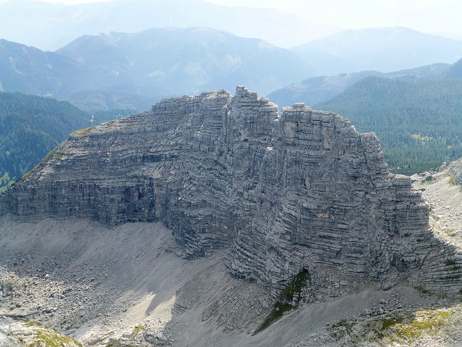 panorama, alpine, landscape, nature, view, austria, mountains HD wallpaper