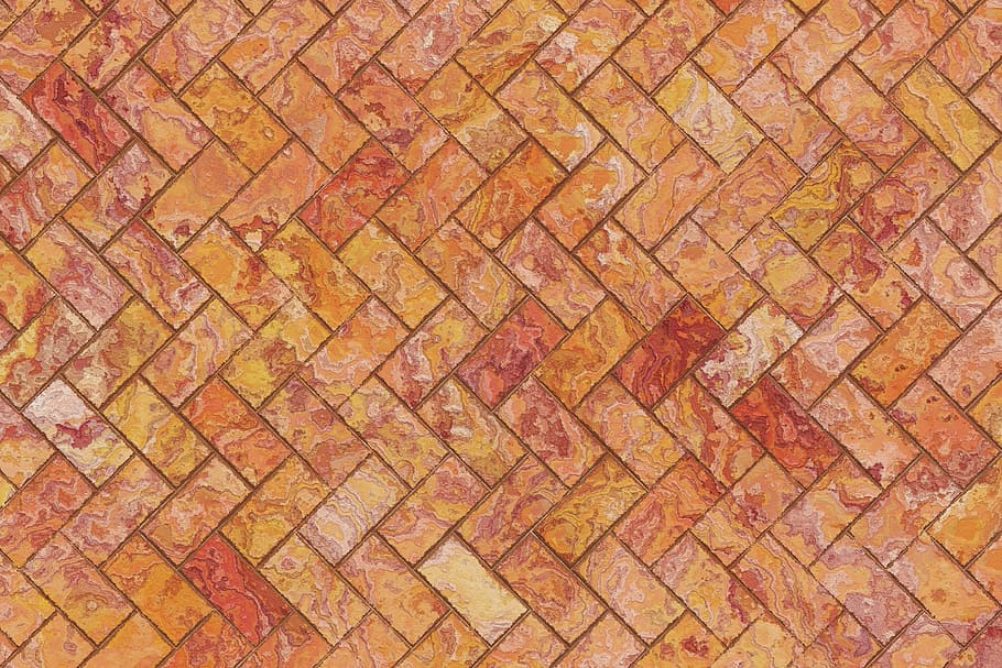 brown and yellow board, brick, bricks, brick wall, texture HD wallpaper