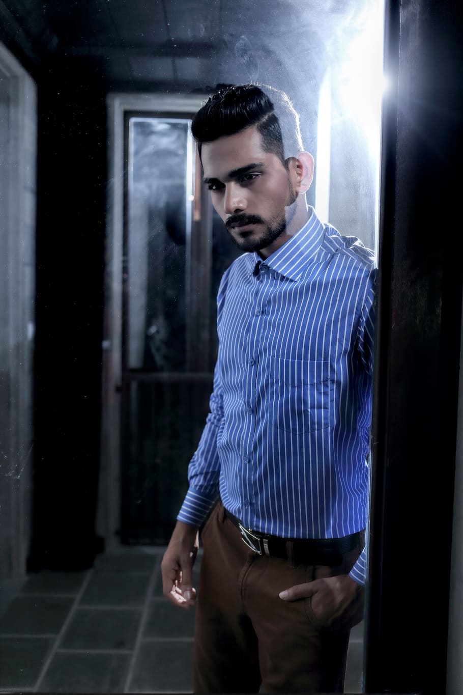 man, model, fashion, standing, one person, young adult, young men HD wallpaper