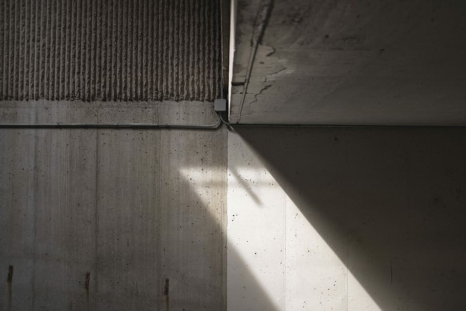 untitled, concrete, shadow, structure, industrial, architecture HD wallpaper
