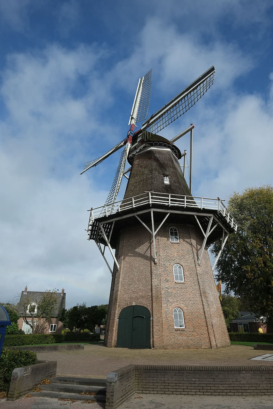 wind mill, architecture, travel, old, renewable energy, built structure HD wallpaper