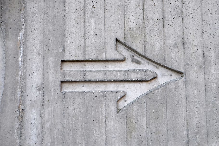 gray, white, cement, wall, engraving, right, sign, no people HD wallpaper