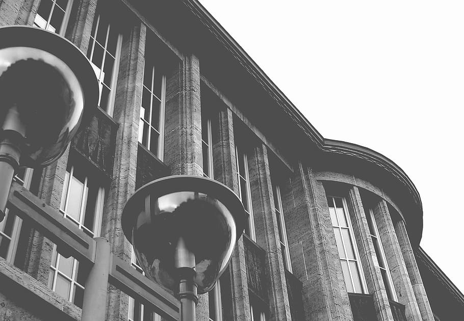 architecture, building, facade, front, windows, house, exterior HD wallpaper