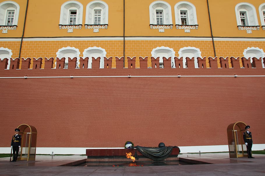 Sentry, Security Guard, Kremlin, Post, officer, grave, honor guard HD wallpaper