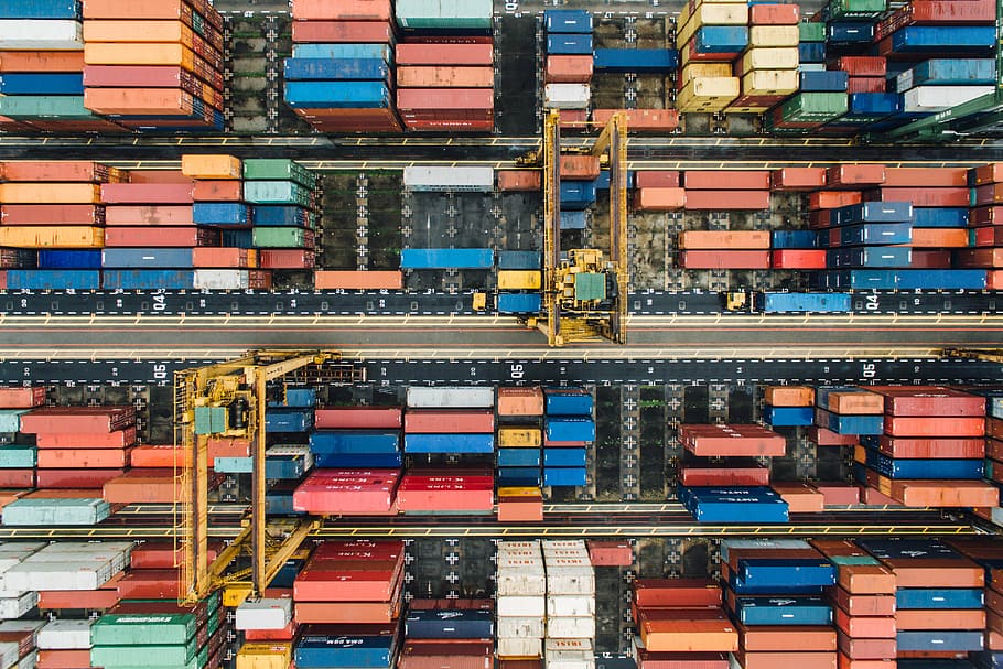 books on shelf, container, van, export, travel, cargo, wharf HD wallpaper