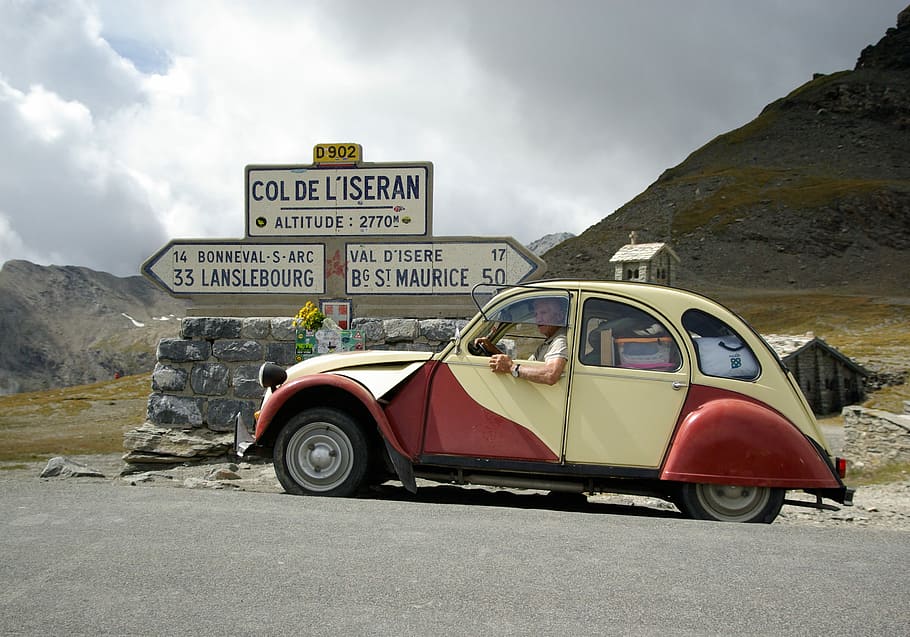 Citroën, 2Cv, Old Car, Collection, transportation, driving, HD wallpaper