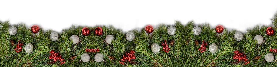 red and silver bauble lot, background, backdrop, christmas, decoration, HD wallpaper