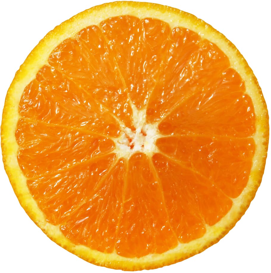 HD wallpaper: slice orange fruit, juice, vitamin, beneficial, greet
