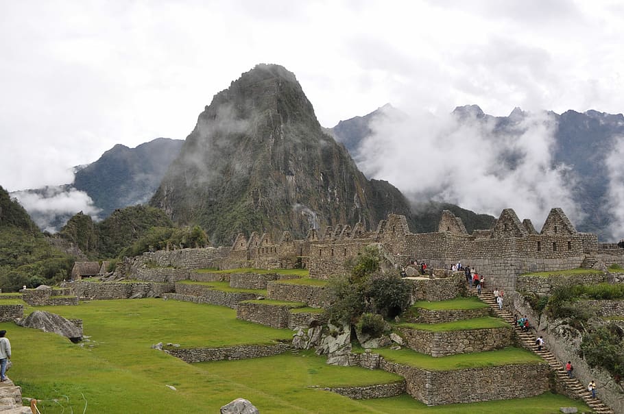 Machu Picchu, Peru, Mountain, Ruins, inca, civilization, south, HD wallpaper