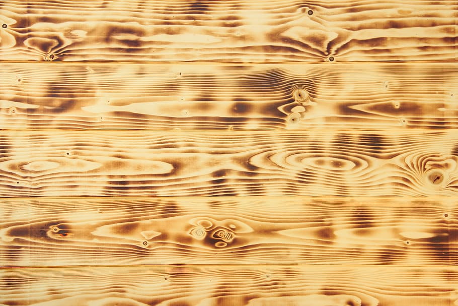 brown wooden planks, texture, fire, burn, burning, flame, pattern, HD wallpaper