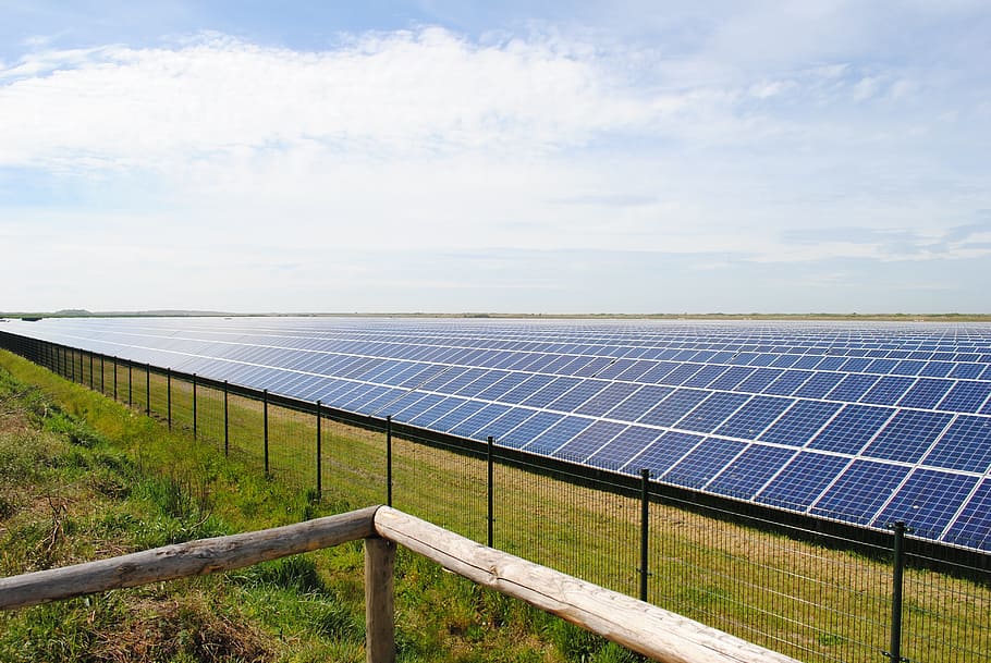 solar panel board field, Solar Panels, Ameland, Durable, solar energy