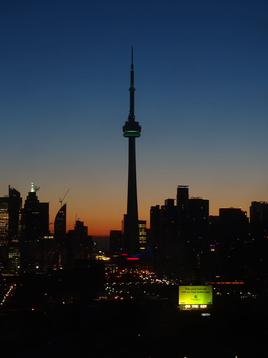 HD wallpaper: Toronto, Canada, Night, Skyline, cn tower, downtown, ontario  | Wallpaper Flare