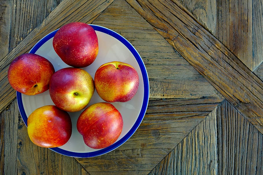 nectarine, nectarines, fruit, healthy, food, vitamins, food and drink HD wallpaper