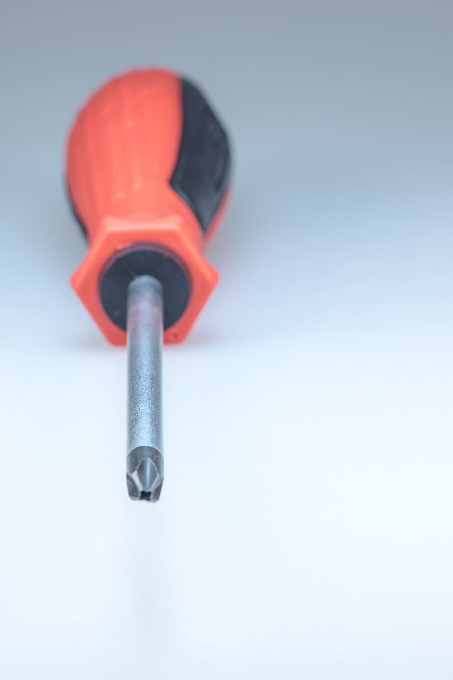 screwdriver, tool, craft, red, phillips, metal, head, background HD wallpaper