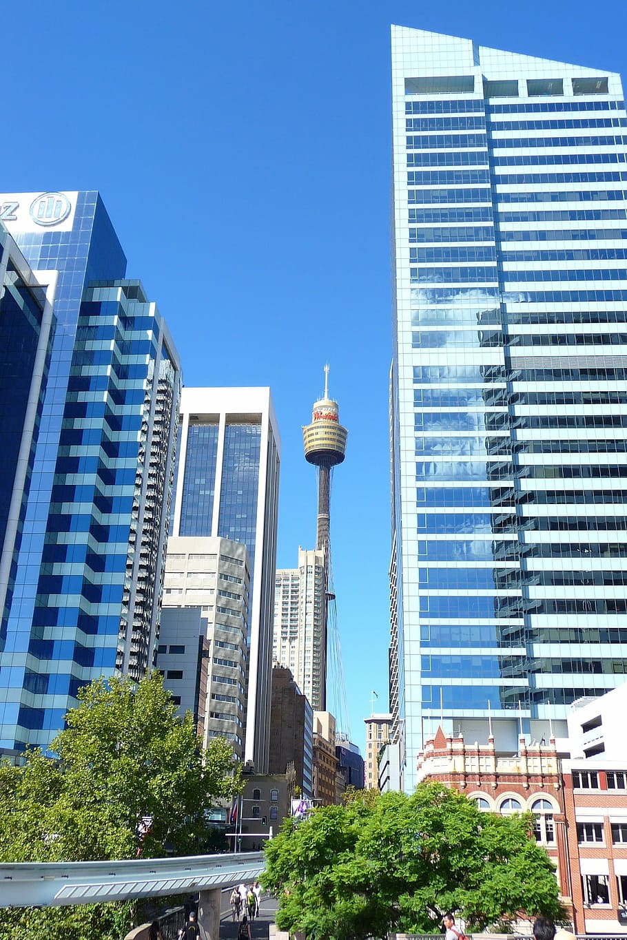 australia, view, eye, tower, building exterior, architecture HD wallpaper