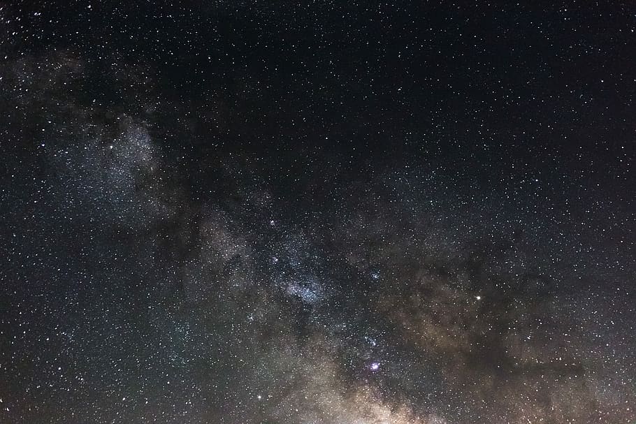 view of milkyway, milky way sky, night, star, constellation, space HD wallpaper