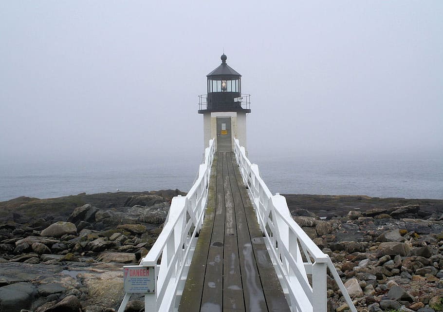 Architecture, Landscape, Light, Effects, objects, lighthouse HD wallpaper