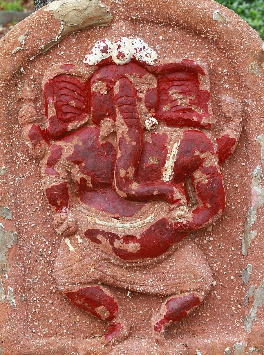 ganesha, elephant god, statue, diety, goddess, ganapati, vinayaka, HD wallpaper