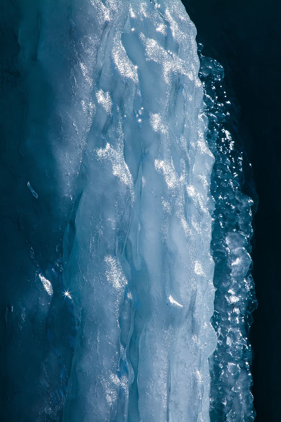 ice, icicle, winter, icefall, water, frozen, no people, nature HD wallpaper