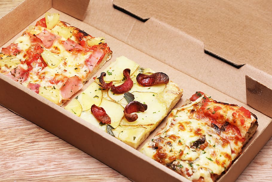 big, city, pizza, food, food and drink, pizza box, freshness HD wallpaper