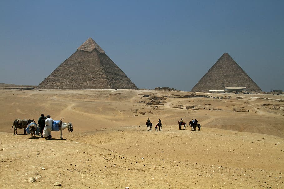 cairo, egypt, egyptian, desert pyramids, travel, ancient, tourism HD wallpaper