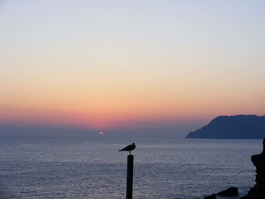 italian, summer, sky, water, sunset, sea, scenics - nature HD wallpaper