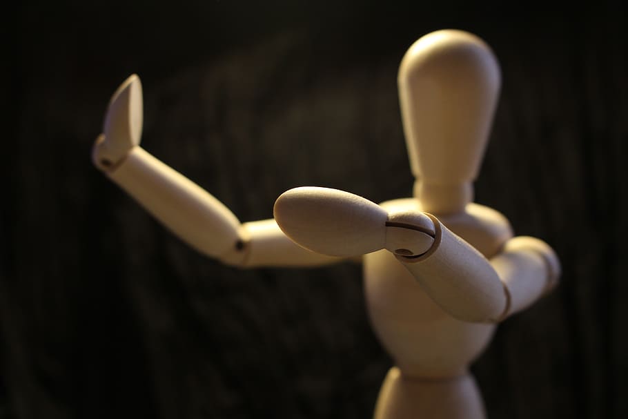 articulated puppet, dummy, snowman, wood, dance, move, movement, HD wallpaper