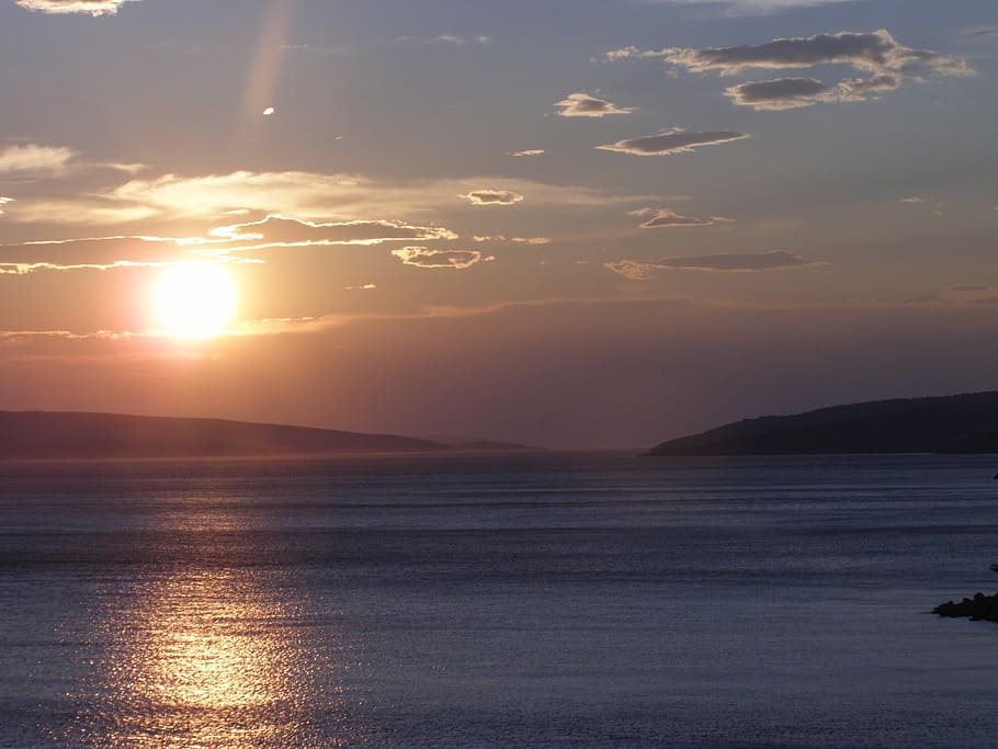 sunset, sky, landscape, summer, romance, water, scenics - nature HD wallpaper