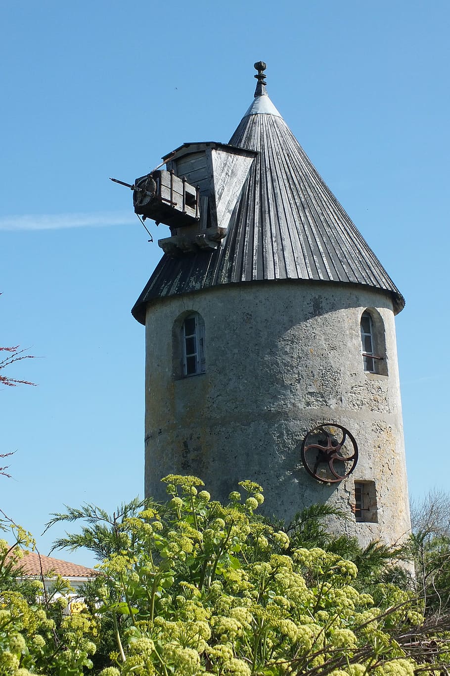 mill, noirmoutier, heritage, built structure, architecture HD wallpaper