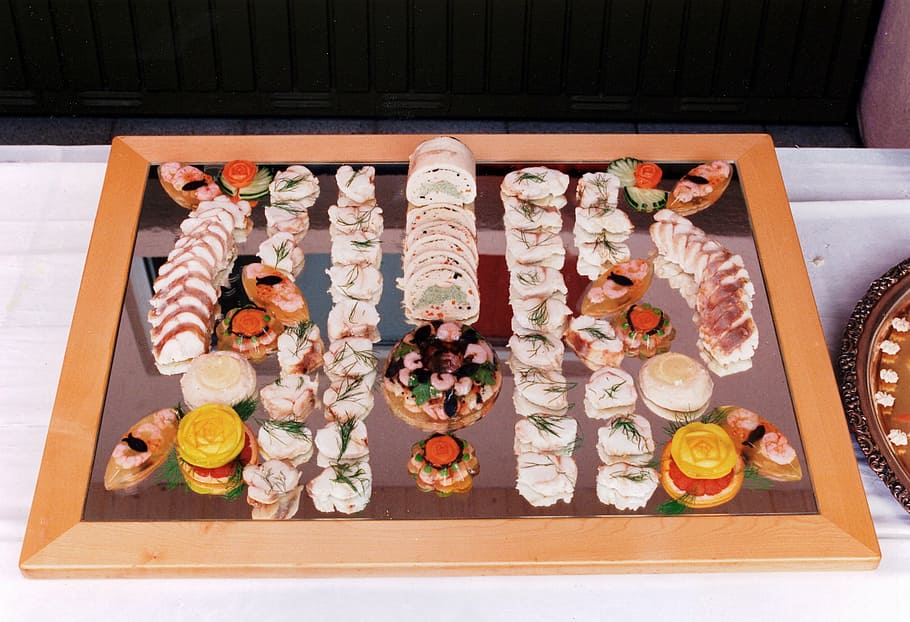 plate, buffet, eat, arranged, food, appetizing, cut, wurstplatte HD wallpaper