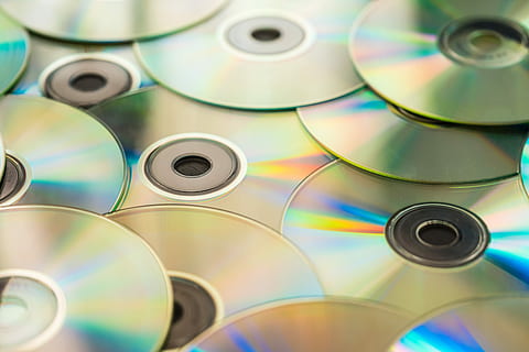 Pile of CD Compact Discs and DVDs #2, colorful, copying, dj, djing HD wallpaper