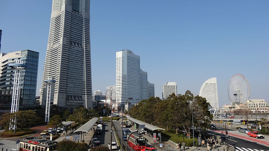 It is minato mirai of japan 1080P, 2K, 4K, 5K HD wallpapers free ...