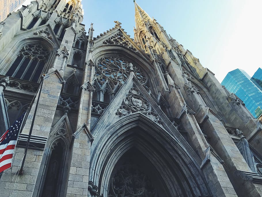 ancient, architecture, art, building, cathedral, church, city HD wallpaper