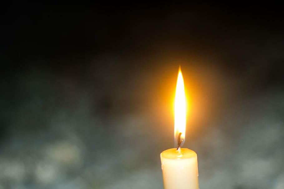 candle light, candles, cave, quarry, subterranean, dark, gallery HD wallpaper