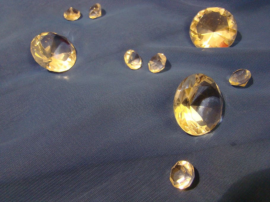 Diamonds, Light, brilieren, no people, close-up, refraction HD wallpaper