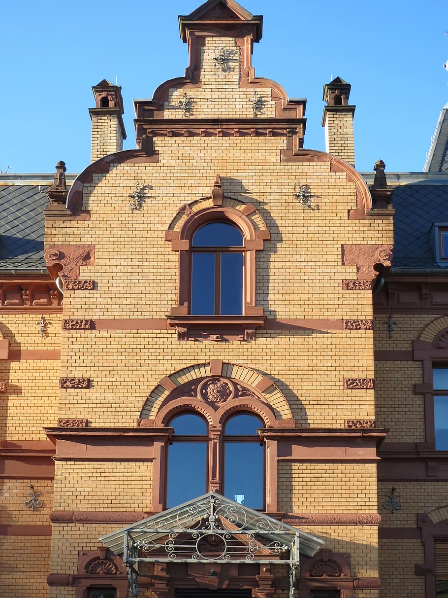 house, front, villa, facade, old, traditional, architecture HD wallpaper