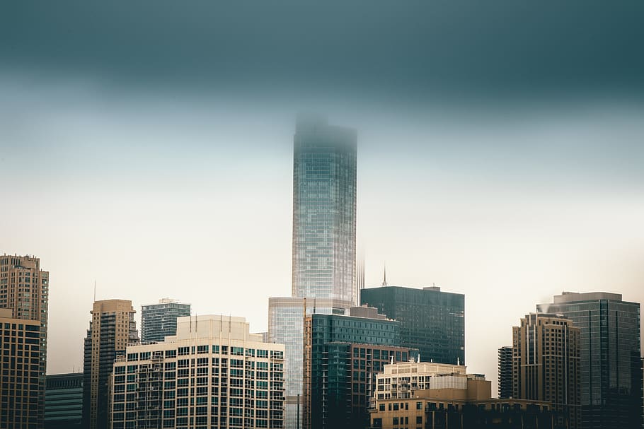 architecture, building, infrastructure, sky, skyscraper, tower HD wallpaper