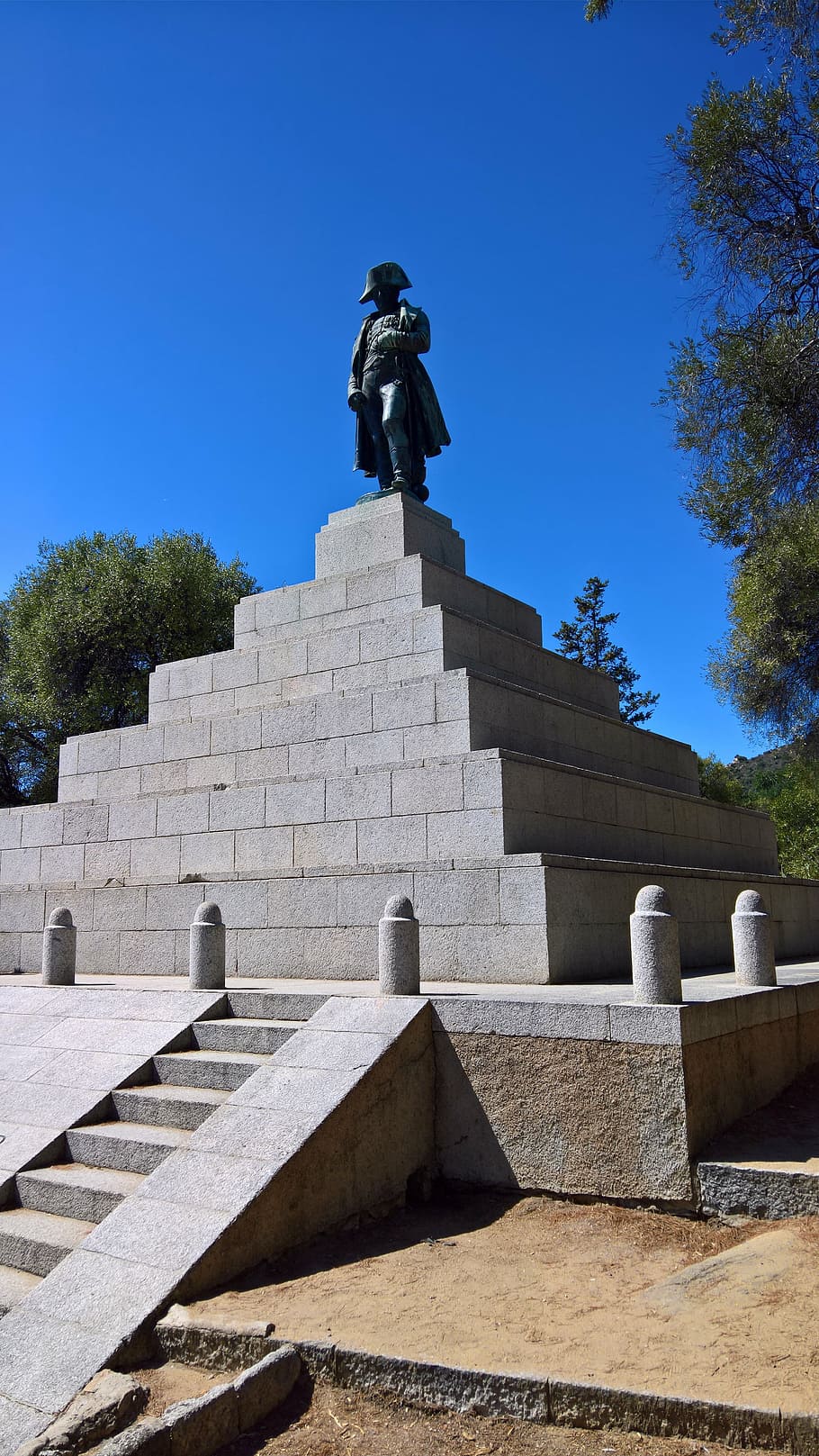 napoleon, monument, corsica, ajaccio, napoleon bonaparte, historically, HD wallpaper