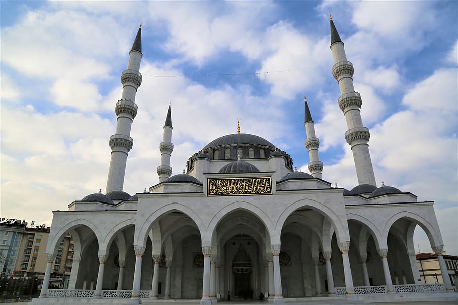 minaret, architecture, ottoman, travel, building, cami, masjid, HD wallpaper