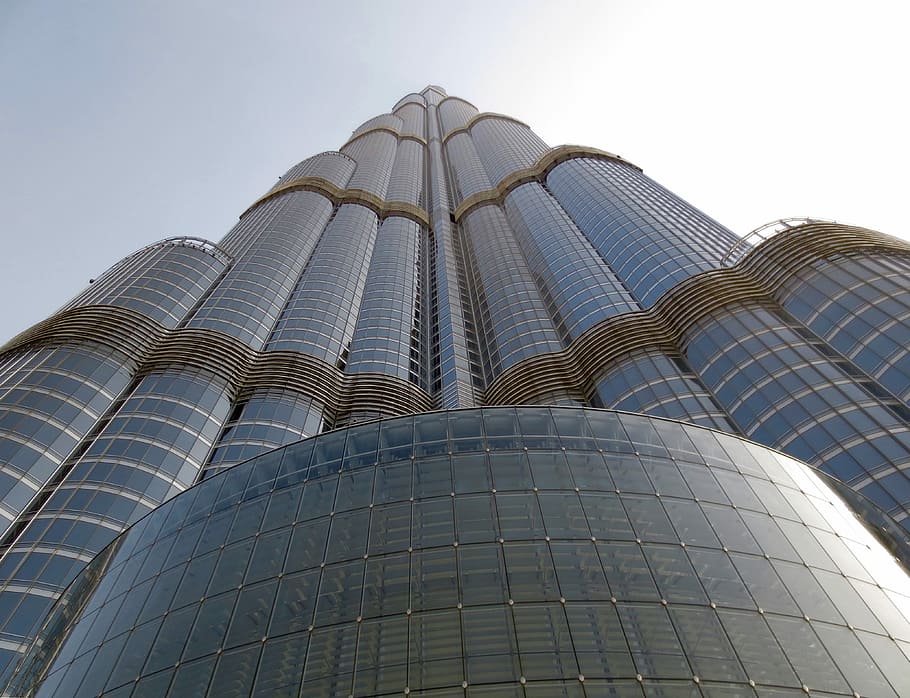 Online crop | HD wallpaper: Burj Al Arab, Burj Khalifa, Dubai, Building ...