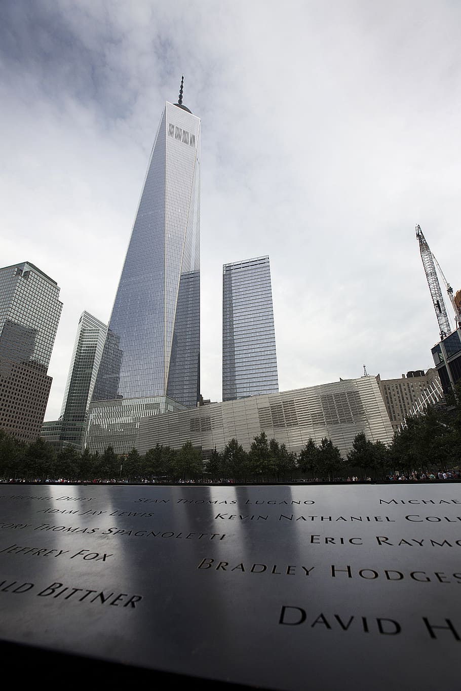 one world trade center, nyc, new york city, downtown, manhattan, HD wallpaper