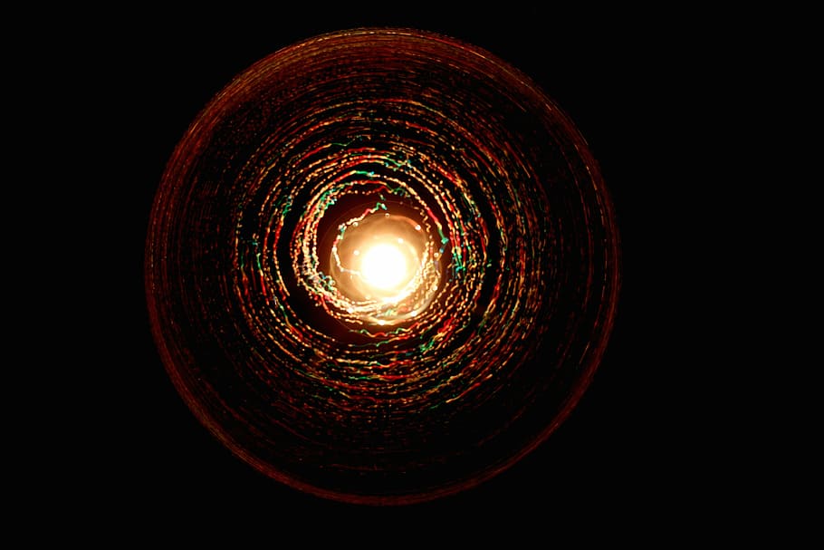 circle, light, lights, effect, effects, ray, rays, line, lines HD wallpaper