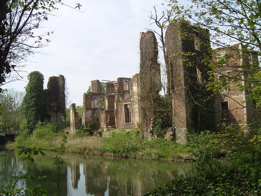 Ruin, Building, more, tree, history, architecture, old ruin HD wallpaper