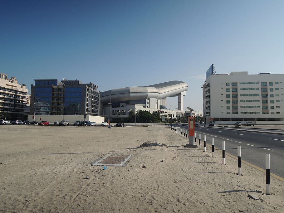 dubai, uae, emirates, desert, outdoor, ski dubai, building exterior HD wallpaper