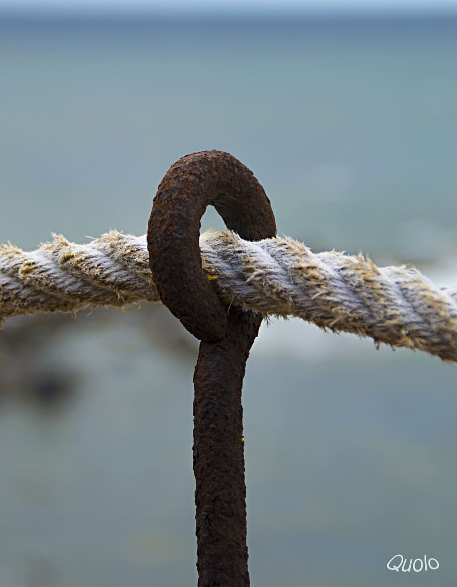 art, macro, object, needle, lanzarote, canary islands, rope HD wallpaper