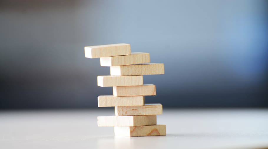 build, play, fun, creative, stack, wood - material, toy block HD wallpaper